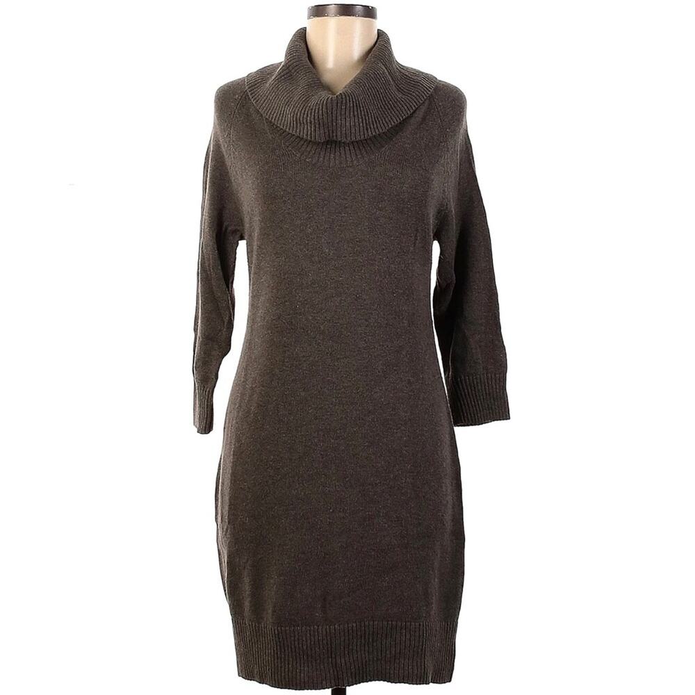 Banana Republic Factory Cowl Neck Sweater Dress Size S
